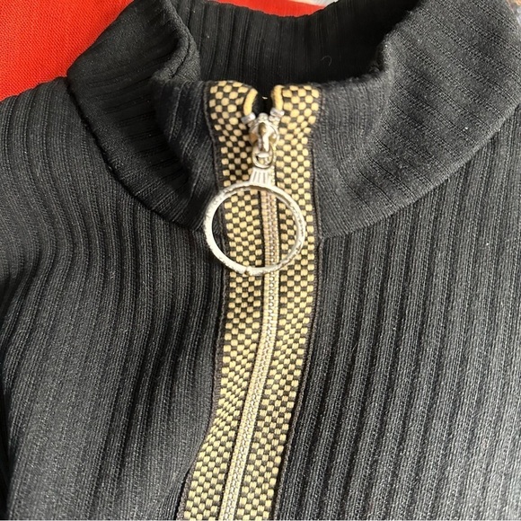 howard wolfe Tops - Vintage Howard Wolfe Zippered Top
